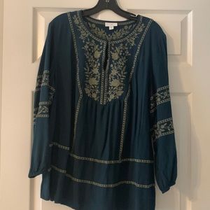 J. Jill beautiful top worn a couple of times.